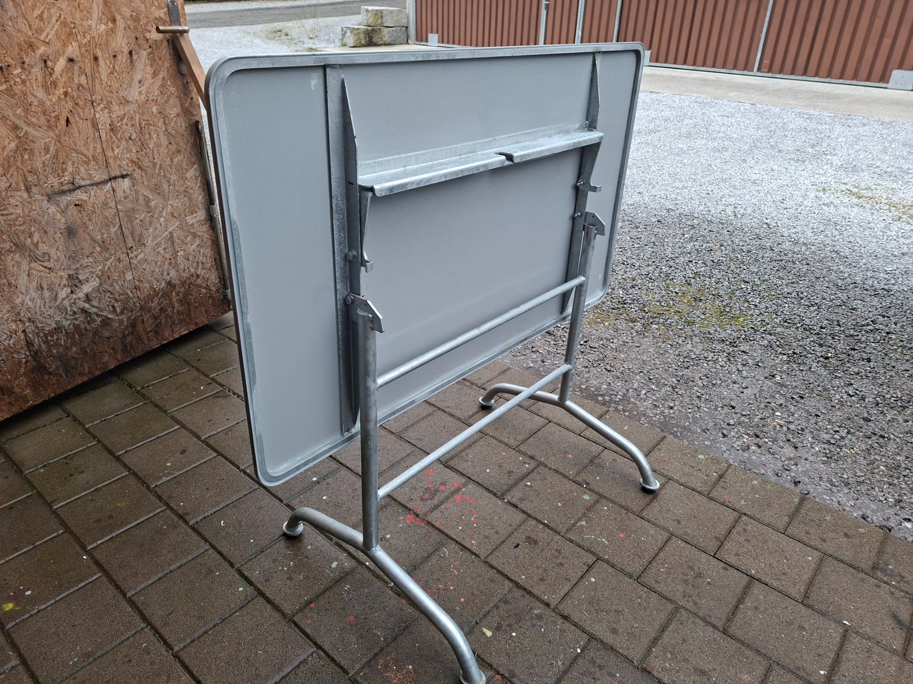 Tavoli: Klapptisch, Gartentisch, , Grau, 120cm X 75cm – Usato da Buch am Irchel venduto da alinea11 3