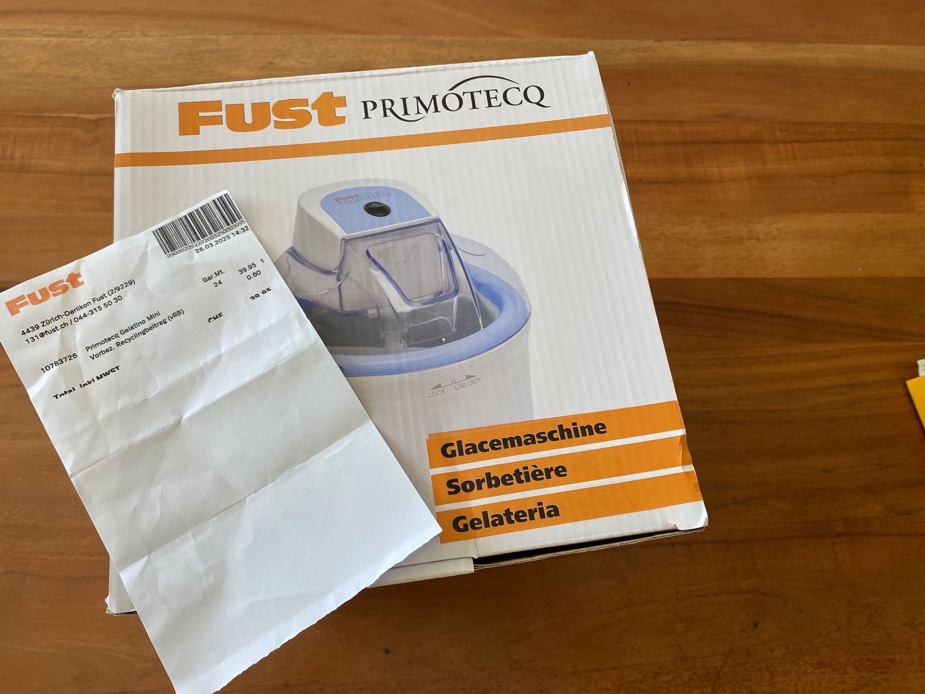 Primotecq Elettrodomestici da cucina: Glacemaschine Primotecq neu – Nuovo (secondo la descrizione) da Zürich venduto da ter_6v82 5