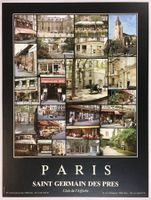 Plakat - Paris / 80 x 60cm