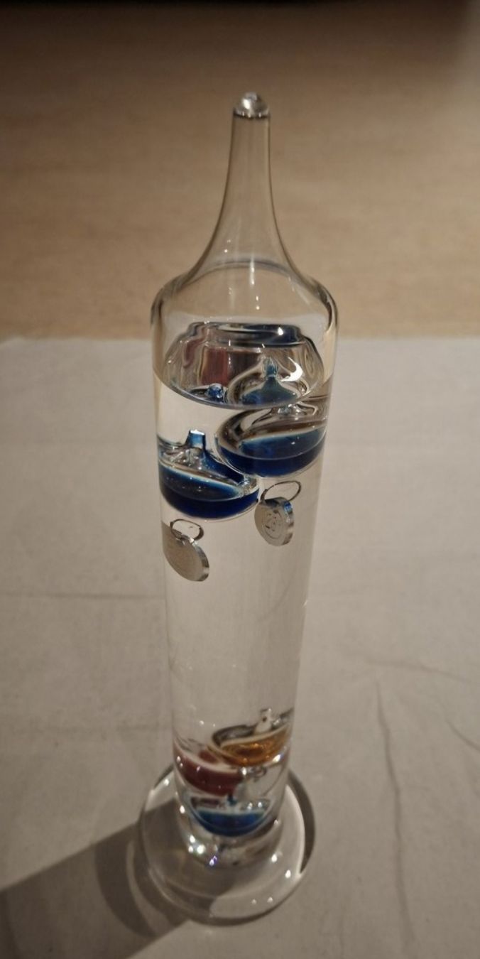 Sonstiges für Haushalt & Wohnen: Galileo Thermometer, Glasthermometer, 32 cm – Gebraucht aus Klingnau von vollmond36 1