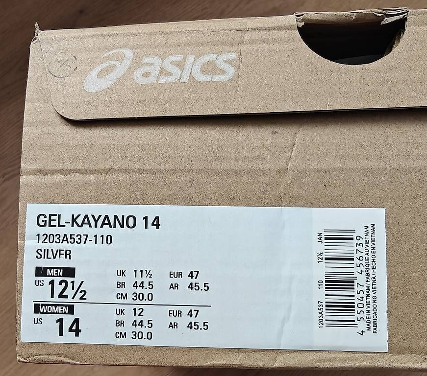 Asics Chaussures hommes: Asics Gel Kayano 14 (Grösse 47) – D'occasion à Stettlen par Faenchu 4