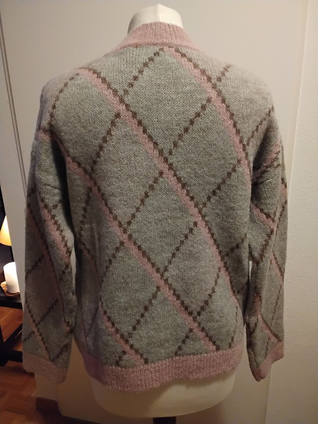 Esprit Maglioni & Felpe: Pull Esprit à losanges d'hiver, Taille XS, très doux! – Nuovo (secondo la descrizione) da Chêne-Bourg venduto da Fio994 1