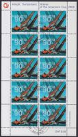 2003, Nr.1084 Alinghi Kleinbogen mit ET-Stempel. Kat: 60.-