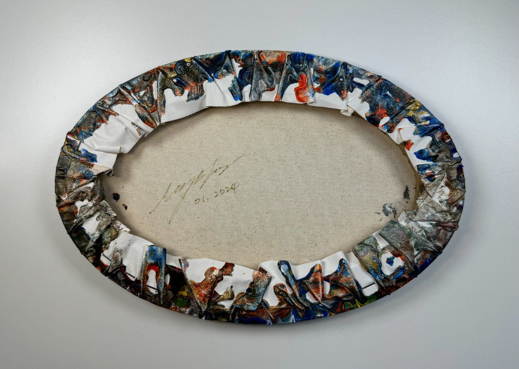 Dipinti: Acryl-Flüssigmalerei, Oval – Usato da Schlieren venduto da MayaSheng1983 2