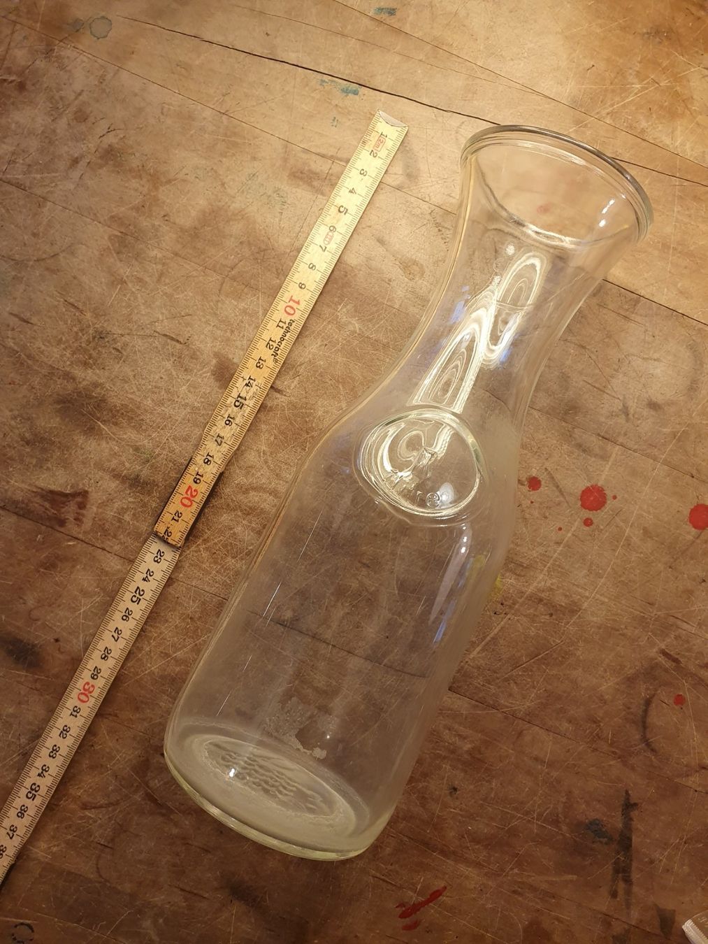 Caraffe: Glaskaraffe Traubenmotiv Boden 1L – Usato da Zürich venduto da loosebone 1
