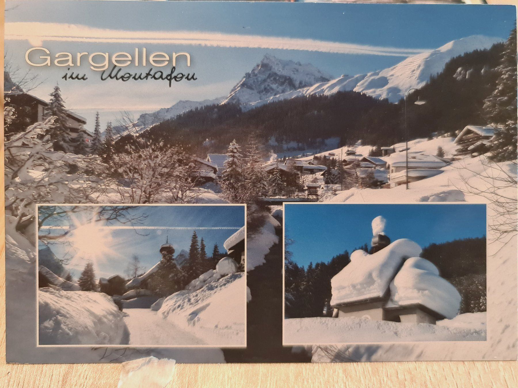 Ansichtskarten: Ansichtskarte Gargellen Montafon 2014 Vorarlberg – Gebraucht aus Dintikon von Vexi