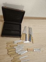 Couteaux vintage avec coffret