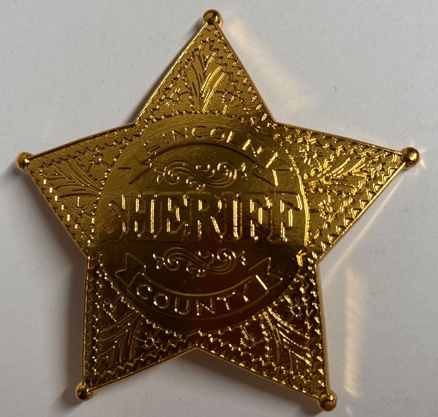 Placchette & Badge: Lincoln County New Mexico Sheriff Gode – Usato da Andwil SG venduto da Ariisa1234 2