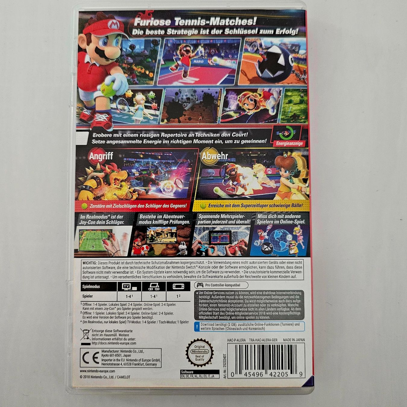 Nintendo Giochi: Mario Tennis Aces (Nintendo Switch) – Usato da Holziken venduto da Miglioregamesnmore 1