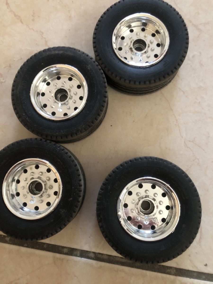 Tamiya RC Modellbau: Tamiya jantes semi – Gebraucht aus Mézières FR von Paulwalke3