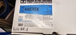 Tamiya 56326 Maersk 40-Foot Container Semi-Trailer 1:14
