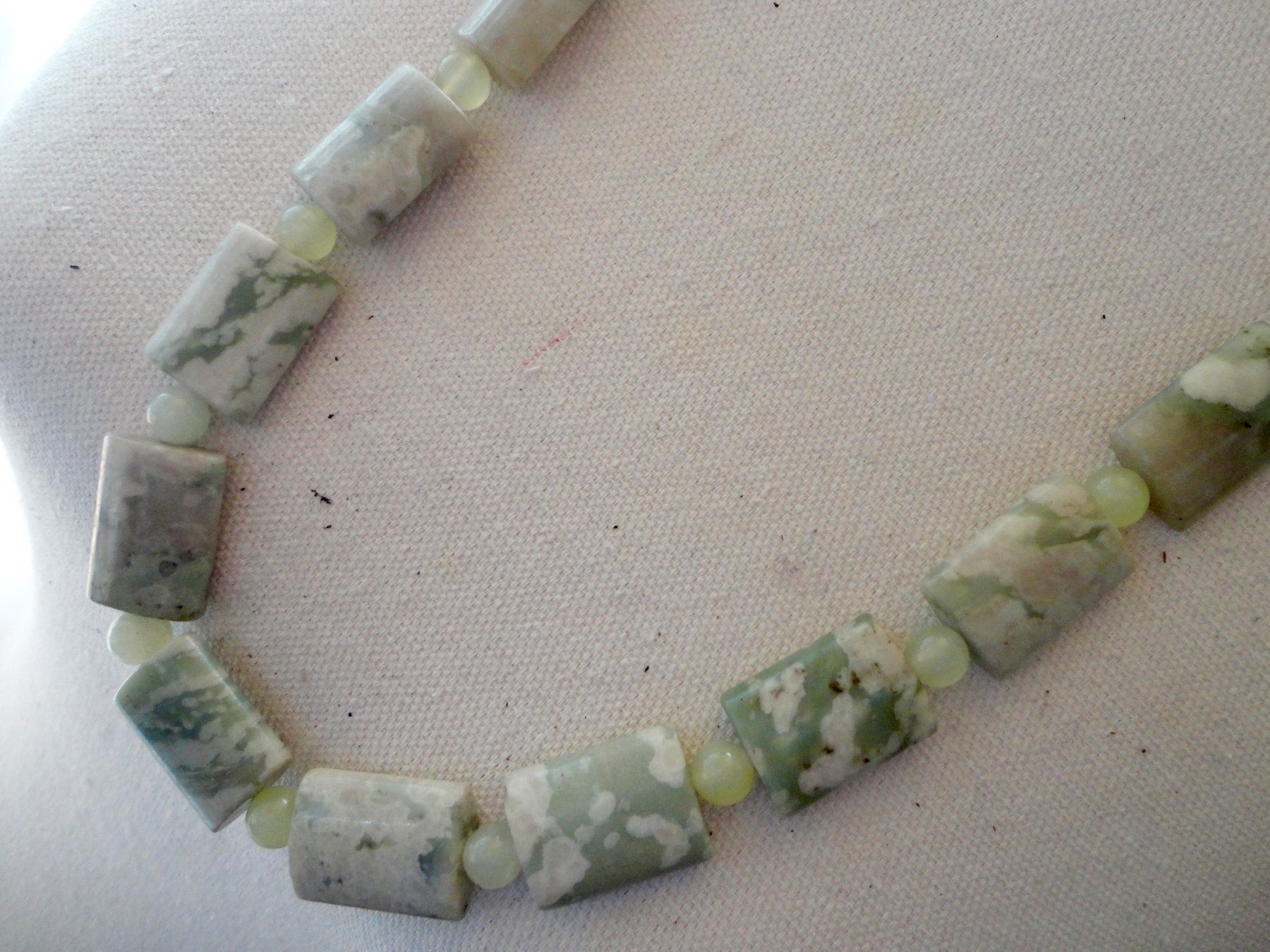 Catenine: Halskette - Jade.Achat – Nuovo (secondo la descrizione) da Biberist venduto da tl-schmuck 5