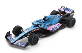 Alpine A522 #14 F.Alonso "7th Monaco GP" 2022 (Spark 1:43)