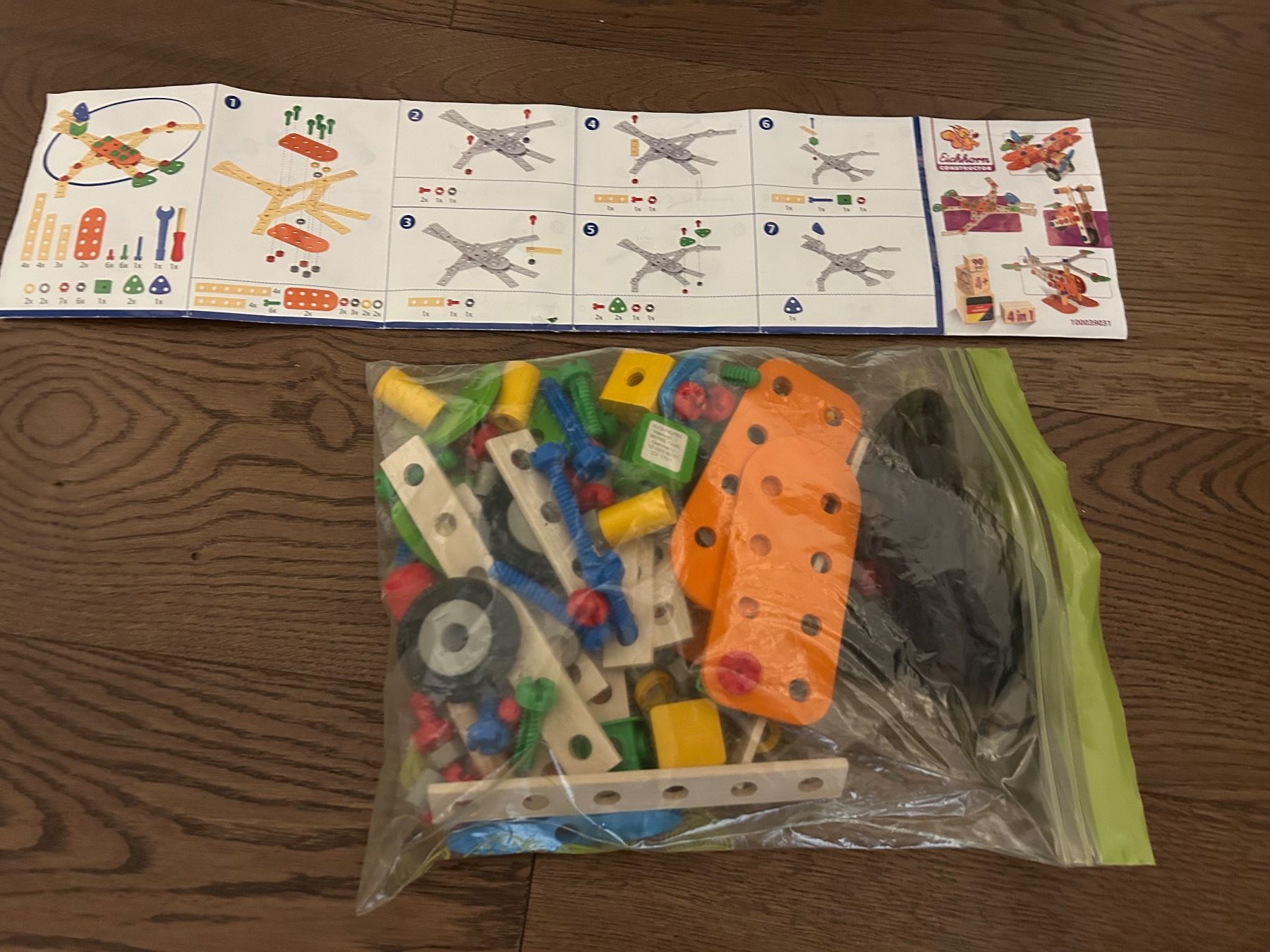 Eichhorn Giocattoli: Eicchorn Bauen set – Usato da Meilen venduto da VPL83 1