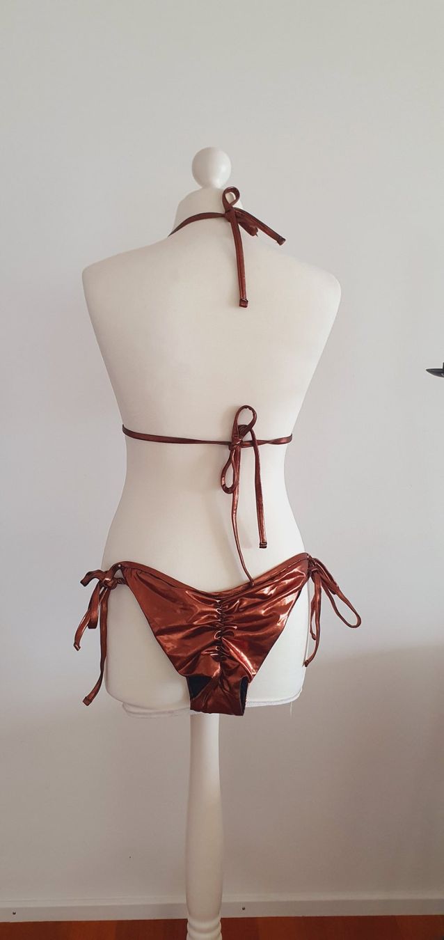 Costumi da bagno & Bikini: Bikini bronze Gr. XS/S Neu Designer ENVILEA – Nuovo e nell'imballaggio originale da Stansstad venduto da InStyle8 3