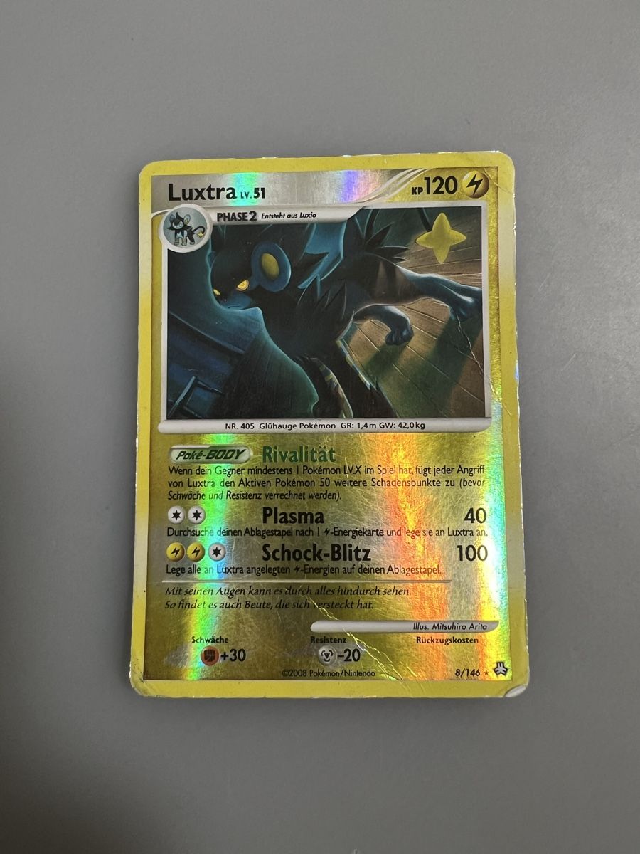 Pokémon Carte collezionabili: Luxtra Holo – Usato da Muttenz venduto da Michugee97