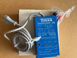Titan 206 Tranformator 24 VA Wechselspannung