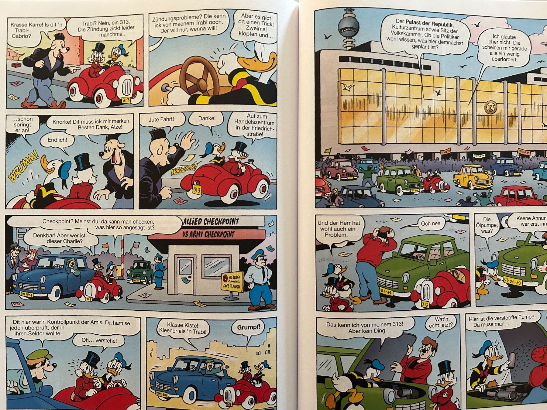 Fumetti: Donald Duck in Berlin - Disney – Usato da Pfäffikon ZH venduto da Wacardo 4