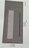 Eingangstüre NEU originalverpackt, (Rollstuhlgängig)