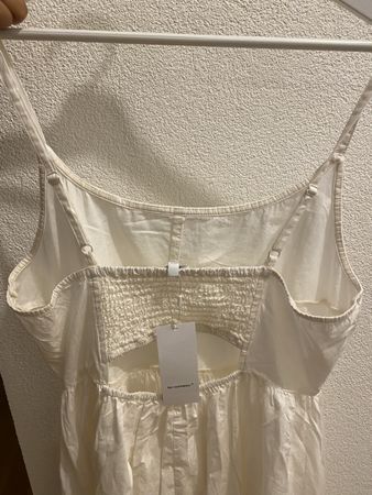 Robe d'été blanche à bretelles taille M neuve