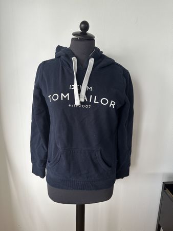 Kapuzenpullover Tom Tailor Denim dunkelblau