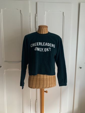 PULL & BEAR - Pullover waldgrün oversized S