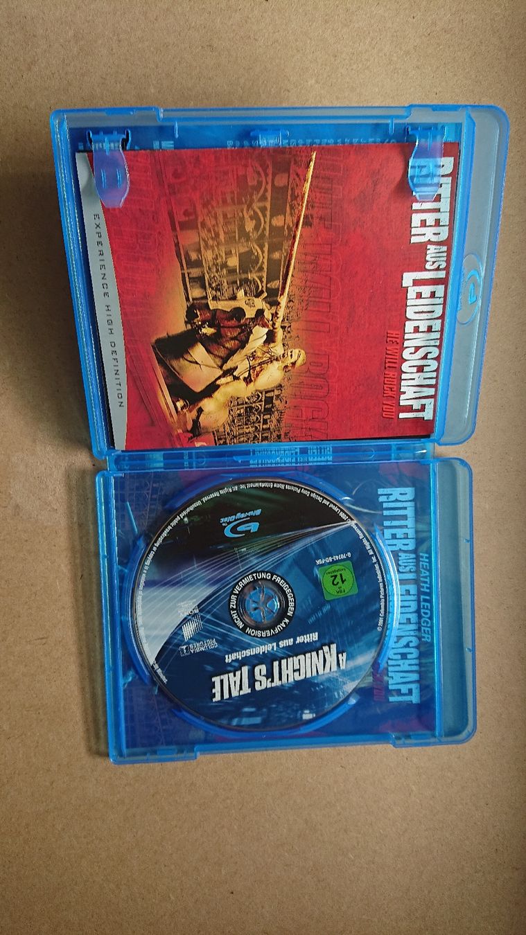 Tutti i DVDs: Ritter aus Leidenschaft (Blu-ray) - – Usato da Chur venduto da FreakofRarity 2