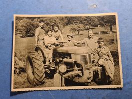 TRAKTOR  VEVEY TRACTEUR 1949 CARTE VINTAGE  COLLECTION