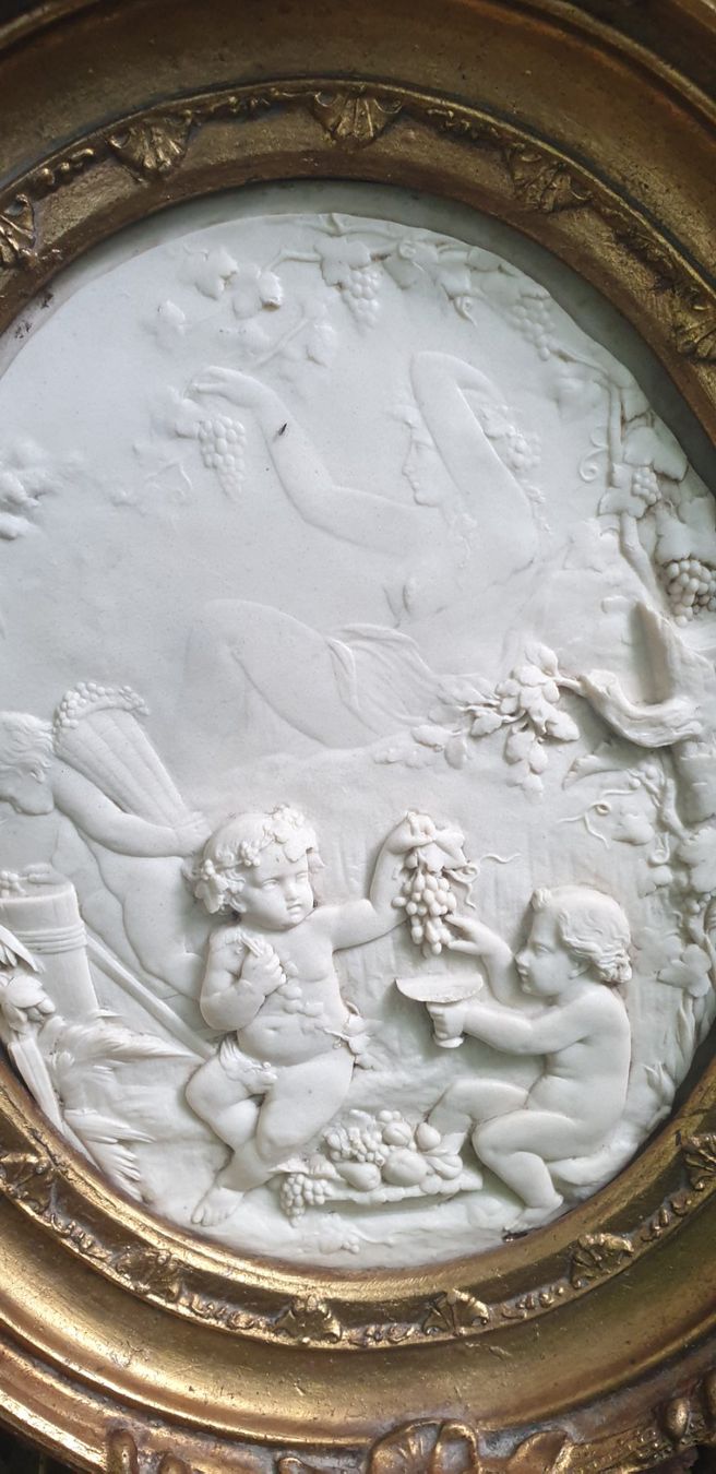 Foto & Immagini: Relief - Engel - Putten - Putti - Trauben - Bacchus - 1900 – Usato da Staufen venduto da jasminm01 4