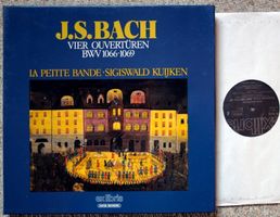 Bach Vier Ouvertüren La Petite Bande - Kuijken - 2 LP BOX 🛀