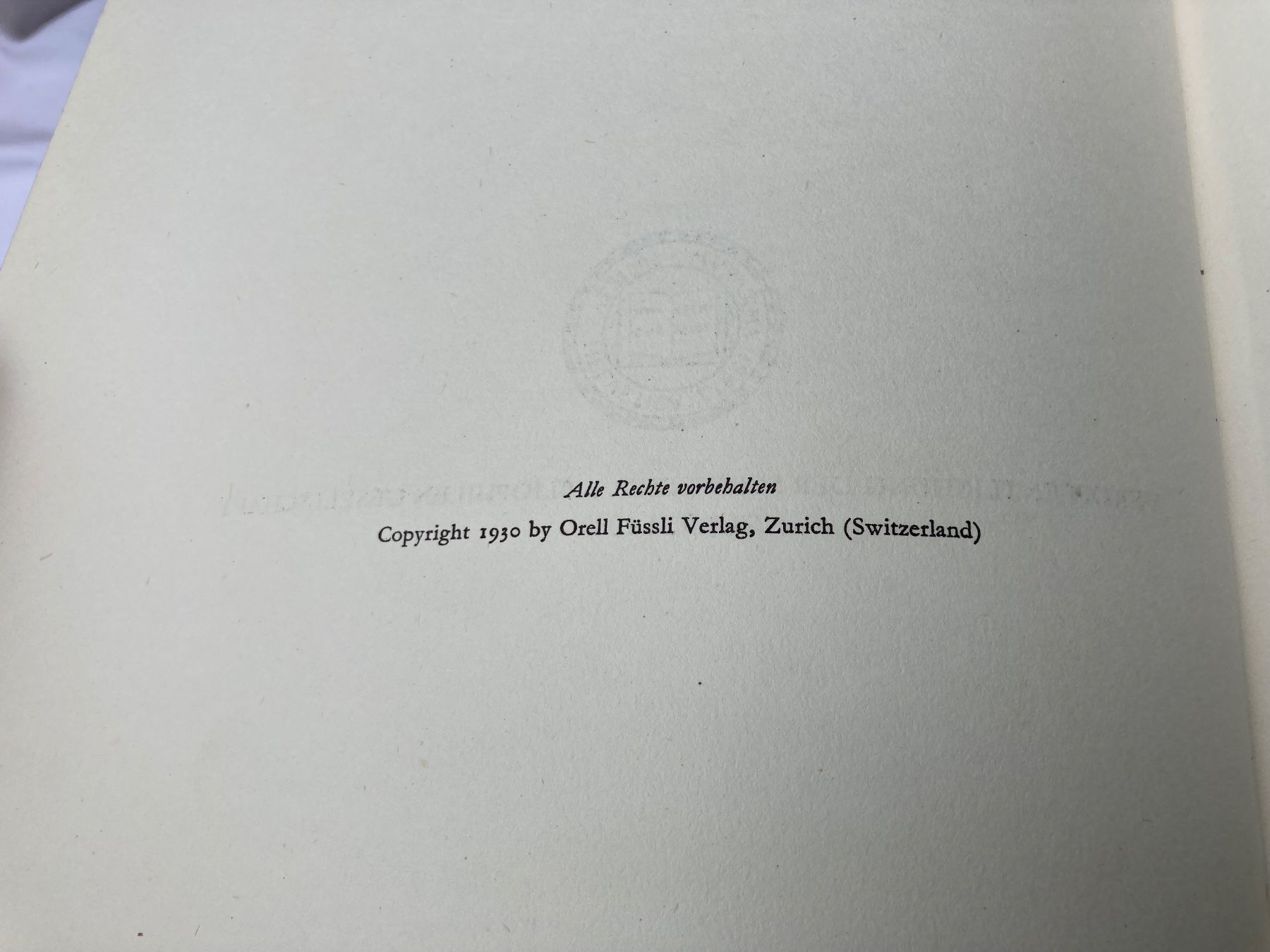 Libri: 1930 Salomon GESSNER sein Lebensbild nummeriert – Usato da Bern venduto da Jwpm66 2