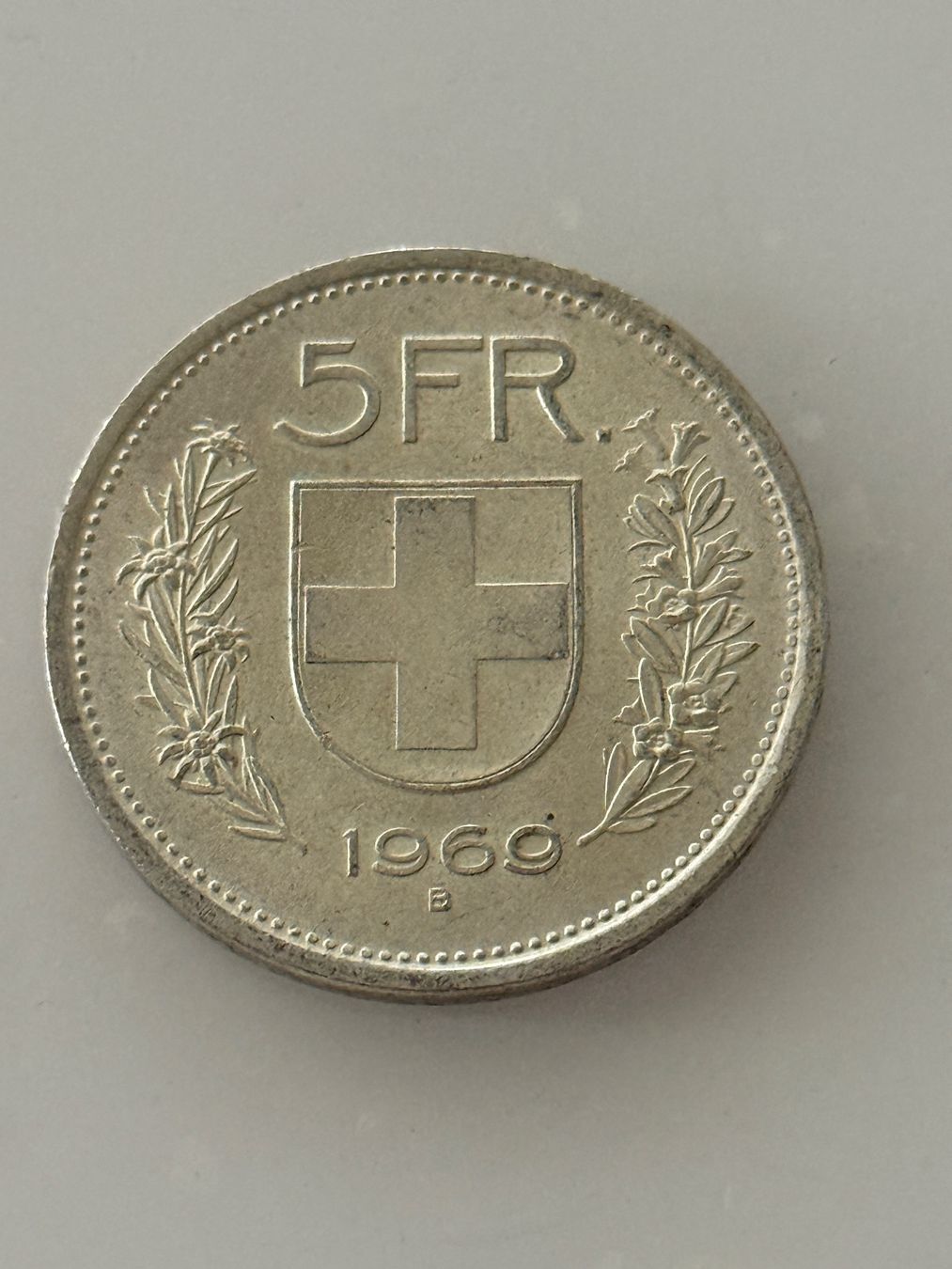 Toutes les monnaies: 5 Franken 1969  Silber – D'occasion à Wallisellen par SWISS_SILVER1