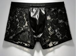 Glamour mutande Uomo di Pizzo e simipelle-tg L/XL-nuovo