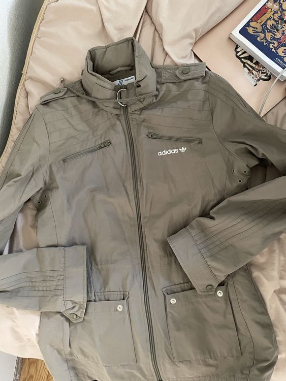 Veste Verte Avec Capuche Femme - Taille 36-38 - 100% Coton - Originale Et Peu Portée
