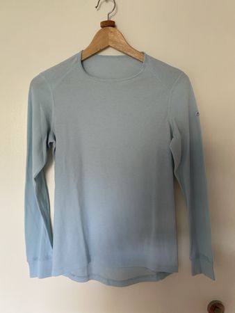 Odlo Thermowäsche warm hellblau Grösse M 