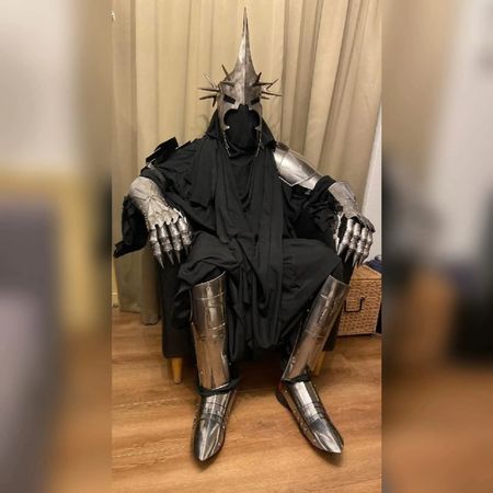 TikTok Star☆ Herr der Ringe Hexenkönig Kostüm/Cosplay