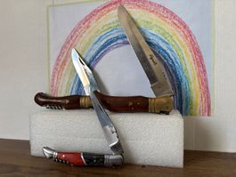 Laguiole - Sackmesser - 3 Stück - versch. Längen + Grössen