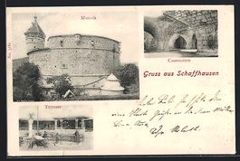 Schaffhausen, Munoth, Casematten, Terras