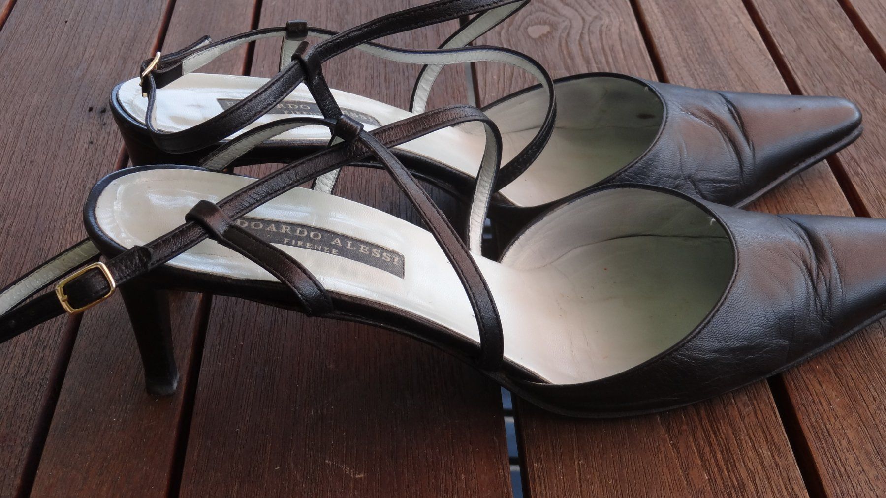 Scarpe da donna: Slingpumps Edoardo Alessi – Usato da Erlenbach ZH venduto da November-Ergometer 1