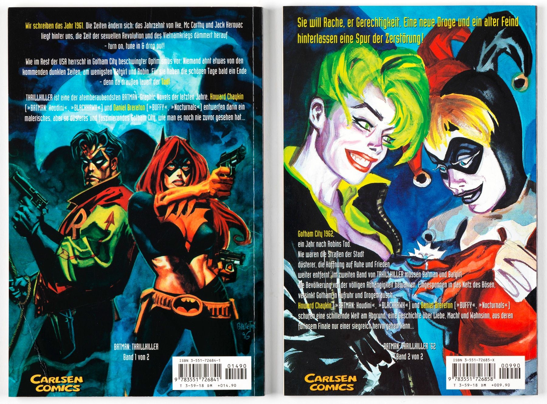 Fumetti: BATMAN - THRILLKILLER / THRILLKILLER '62 v. CHAYKIN/BRERETON – Usato da St. Gallen venduto da kobayashi-maru 1