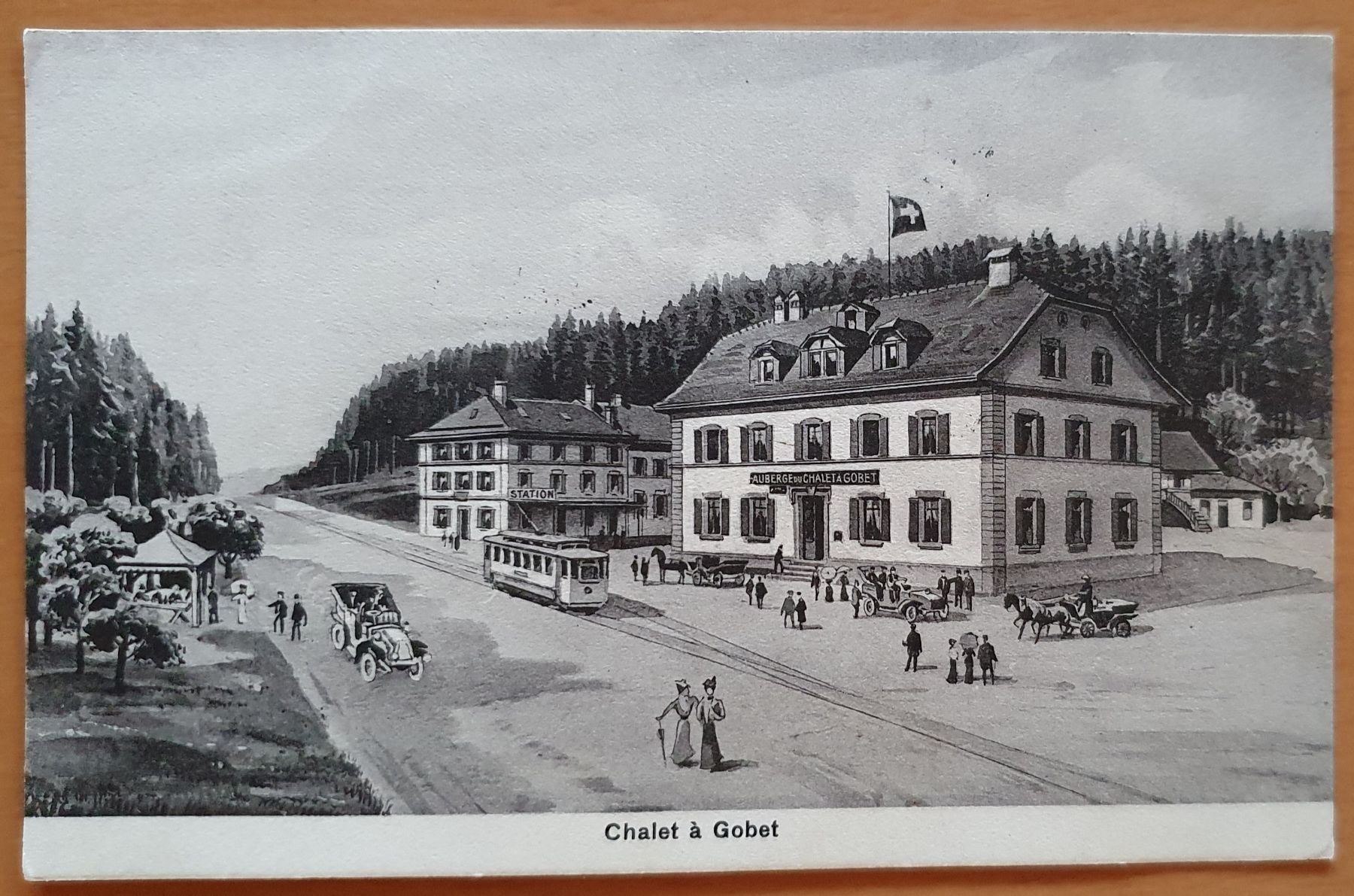 Cartoline postali: Chalet à Gobet 1911 - TOP – Usato da Kreuzlingen venduto da Rschweiz1