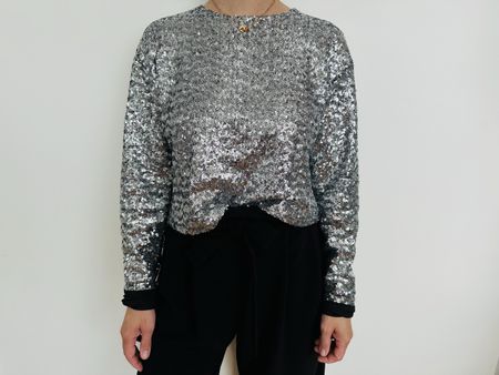 Edited Pailetten Top S
