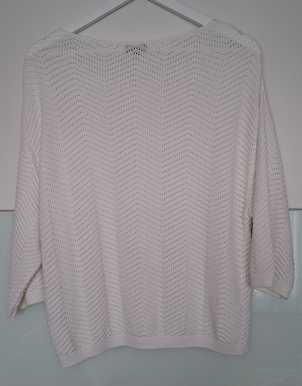 Maglioni & Felpe: Lochstrickpullover mit Zickzackmuster Grösse S – Usato da Feuerthalen venduto da kigo87 2