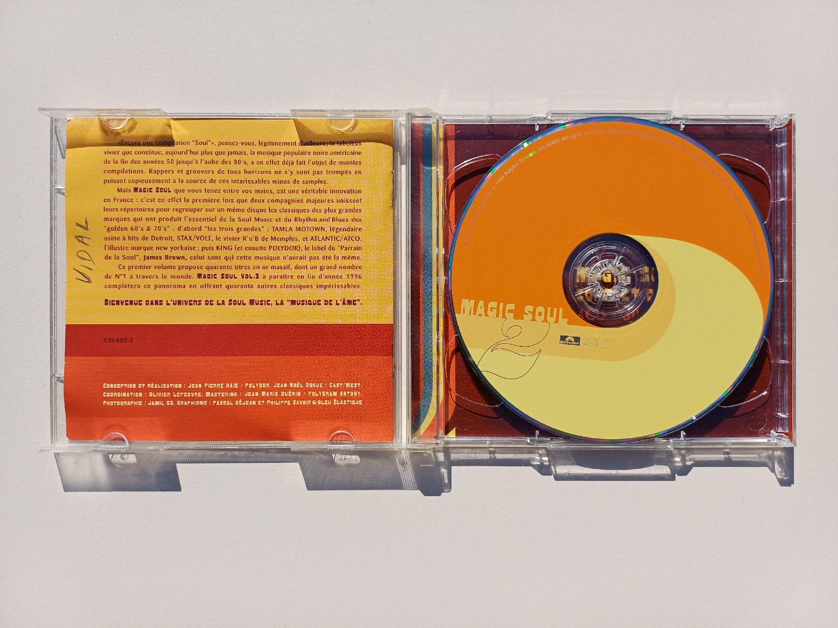 CDs: Magic Soul compilation CDx2 – D'occasion à Begnins par Drastic-Sound 2