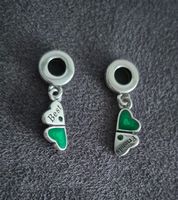 Charm Kleeblatt 2 teilig - best friends+Garantie