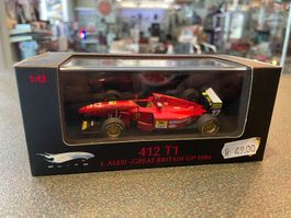 Elite Hot Wheels 1:43 Ferrari 412 T1 Alesi T6284
