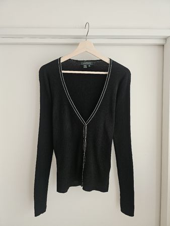 Ralph Lauren Black Cardigan in M♟️