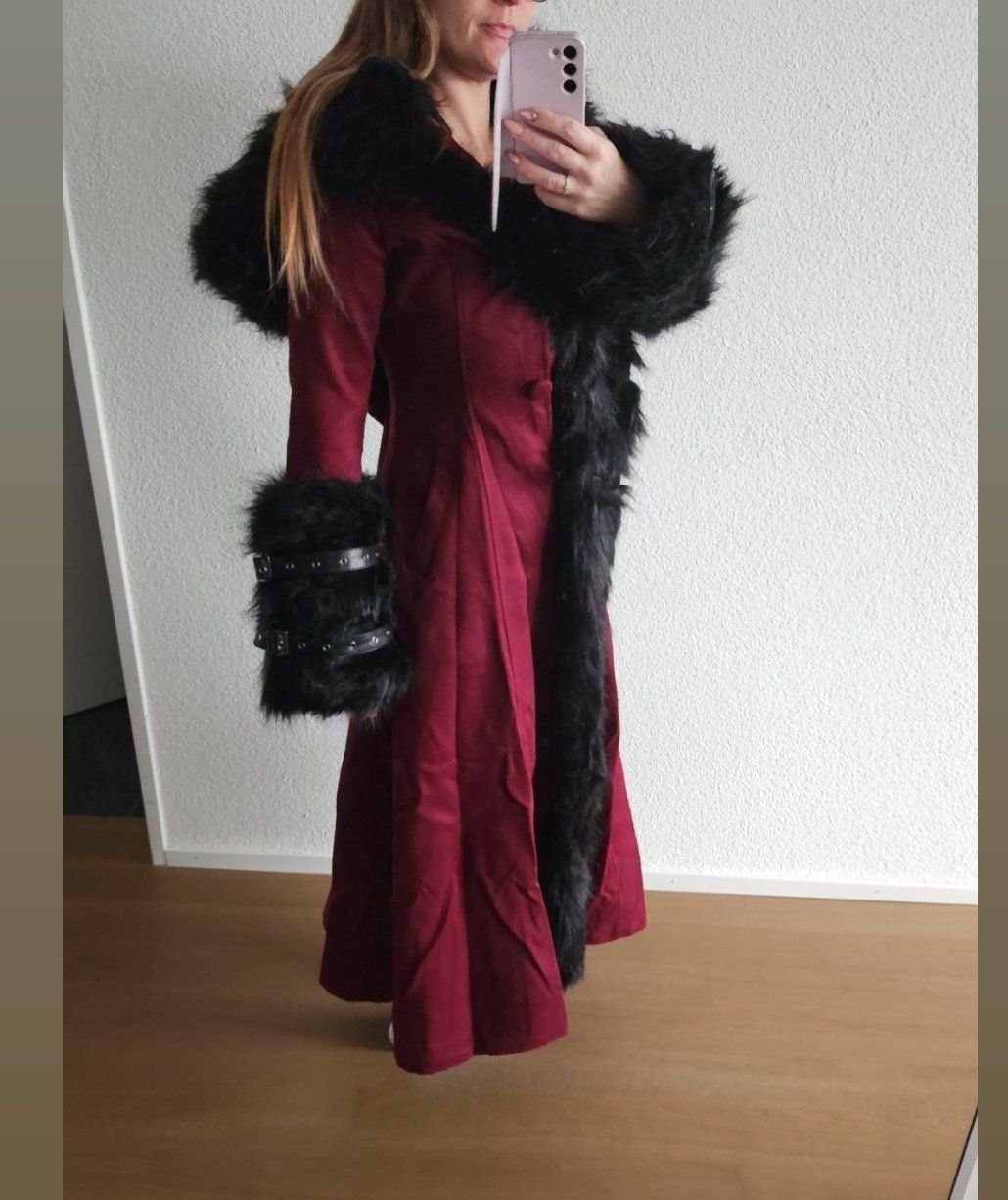 Manteaux: Neuer Bordeaux Mantel im Gothic Style – D'occasion à Suhr par jes_rtc9 1