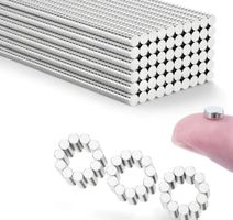 100 Stück Neodym-Magnete 3×1 mm — Stark, Rund, Neu