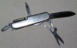 Taschenmesser 7-teilig, Vollmetall